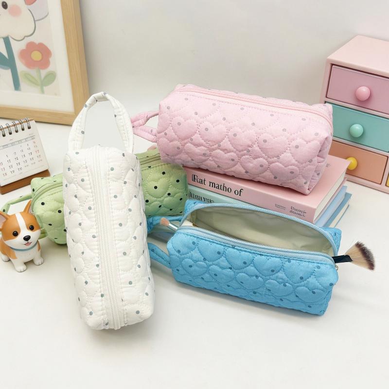 Portable Polka Dot Cosmetic Ba - Cosmetic Bags 评论和价格