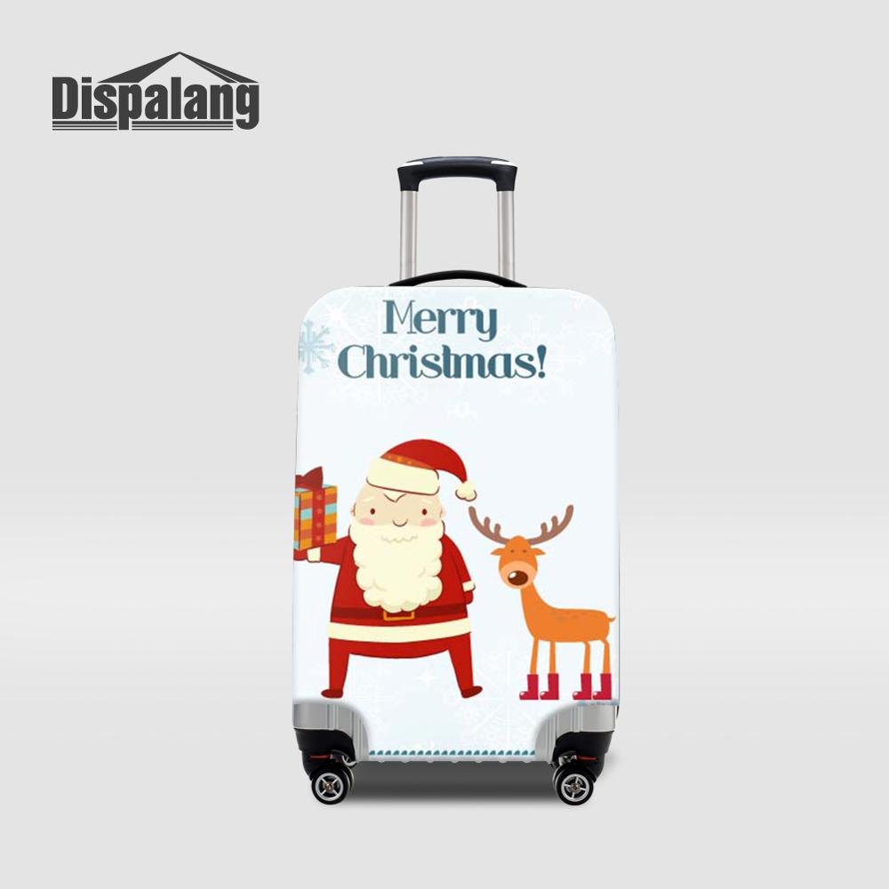 Christmas Santa Claus Luggage  - Waterproof Suitcase Cover Protector 评论和价格