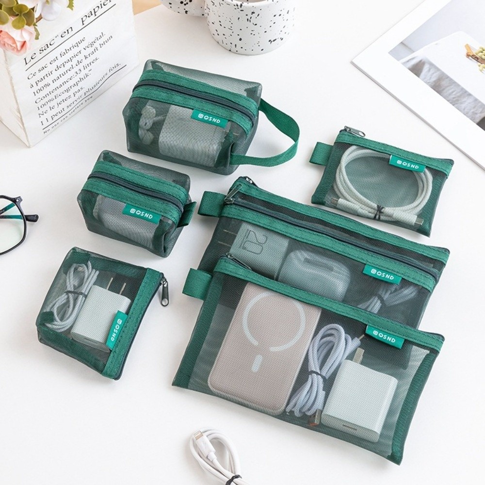 Durable Nylon Transparent Stor - Cosmetic Bags 评论和价格
