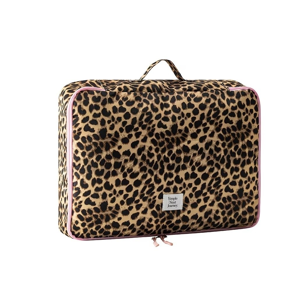 Waterproof Leopard Makeup Bag  - Cosmetic Bags 评论和价格