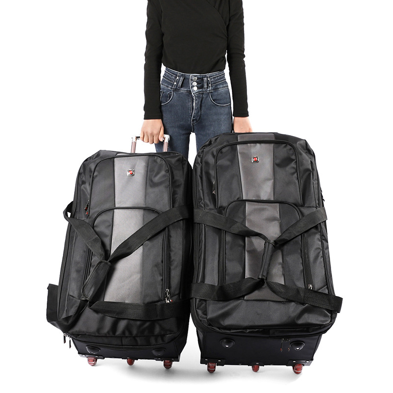28/32 inch Large Capacity Roll - Foldable Rolling Luggage Bag 评论和价格